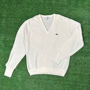 Lacoste Cream Sweater